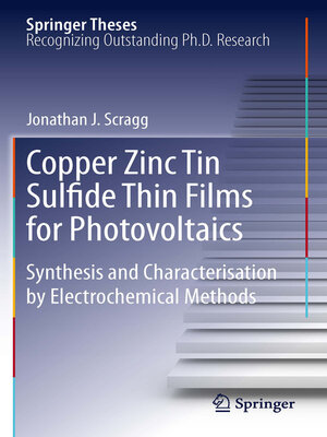cover image of Copper Zinc Tin Sulfide Thin Films for Photovoltaics